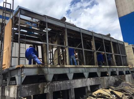 冷卻塔填料如何換？